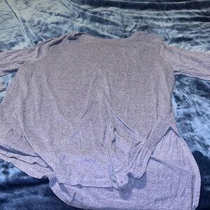 Lavender Long Sleeve Top